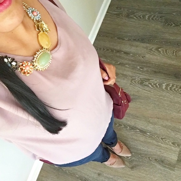 Anthropologie Vintage Statement Necklace - Picture 6 of 8